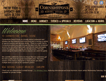 Tablet Screenshot of cornerstonedetroit.com